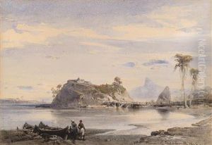 Motiv Aus Der Gegend Von Rio De Janeiro by Ernst Hildebrand