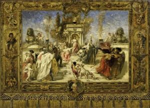 An Allegoric Portrayal Of Thevictorious Prince by Ernst Hildebrand