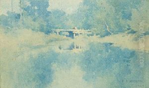 The White Bridge by Jesse Jewhurst Hilder