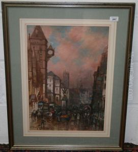 Temple Bar And The Law Courts London