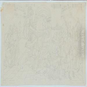 Study For Wall Decoration With A War Scene From The Antiquity