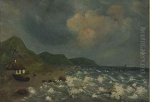 Motiv Fan Sydvestra Kusten by Carl Fredrik Hill