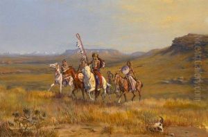 Plains Indian Party, 1915