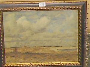 Cloudy Sky Studland by James Stevens Hill