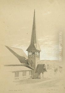 Church Steeple by John Henry Hill