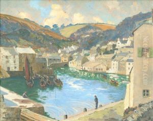 Polperro by Philip Maurice Hill