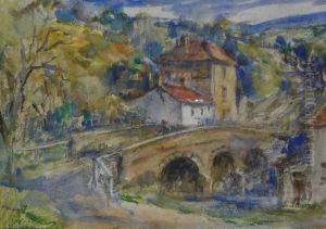 Beck Hole Near Goathland by Rowland Henry Hill