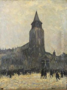 Eglise by Anatole Eugene Hillairet