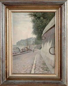 Quai De Paris by Anatole Eugene Hillairet