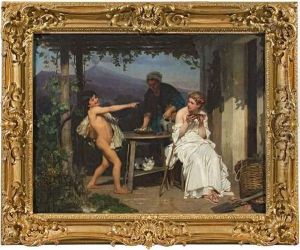 Demeter Moquee Par Abas. by Eugene-Ernest Hillemacher