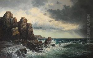 Wind Against Tide by William Henry Hilliard