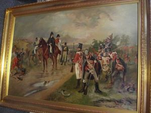 Wellington At Waterloo by Robert Alexander Hillingford