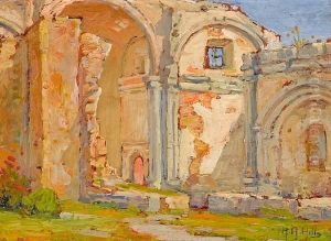 Mission San Juan Capistrano by Anna Althea Hills