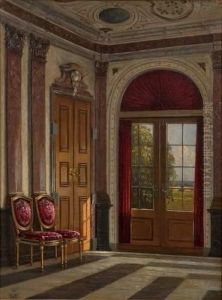 Salon Des Chevaliers by Hans Hilsoe