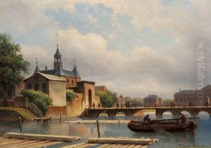 View Of The Leidsepoort