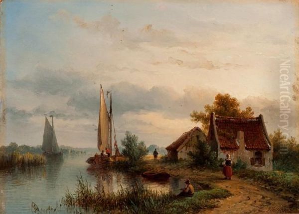 Activity Along The River - view 1