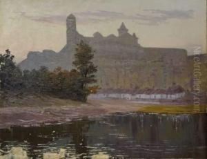Vue Du Monastere Kamenetz-podolsk