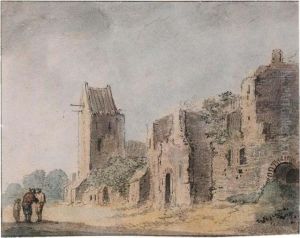 Figures By Ruins