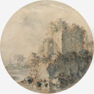 Ruins By A River
