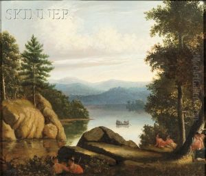 Traders Surprised On The Yellow Stone River
