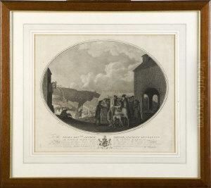 Depiction Of The Manufacture Of Linen In Ireland