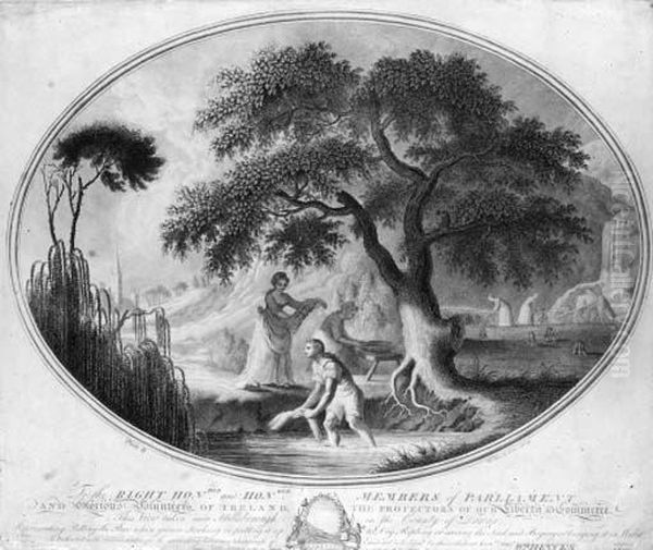 The Irish Linen Industry (abbey Life In England - view 1