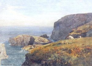 North Devon Coastal Scene by Harry T. Hine