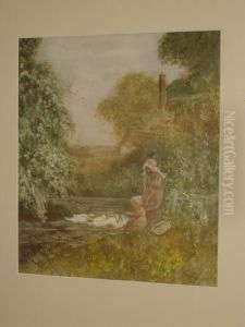 'our Ducks' And 'springtime' by Fred Hines