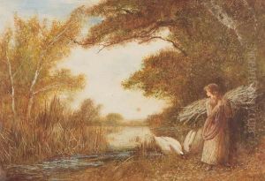 Gathering Sticks by Theodore Hines
