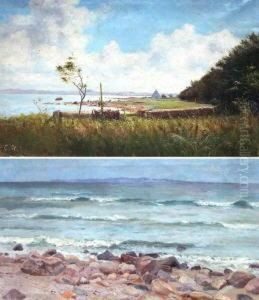 Zwei Landschaften by Charles Hinne