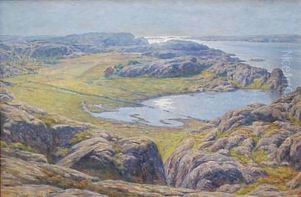 Landscape With Lakes - view 1