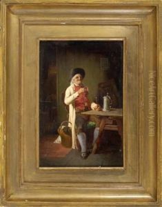 Der Weinkenner by Johann Ferdinand J. Hintze