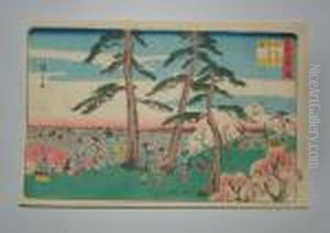 Serie Edo Meisho by Utagawa or Ando Hiroshige