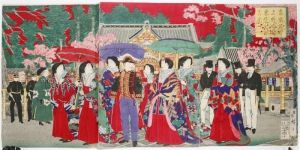 Beroemde Plaatsen In Tokyo by Tokubei Iii Hiroshigeando
