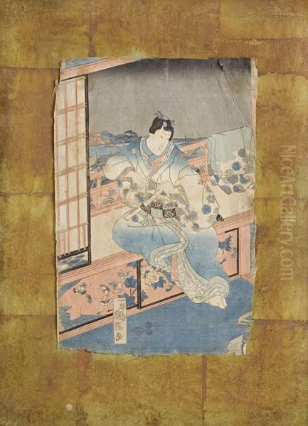 Figura Di Aristocratico A Kyoto Nel Periodo Edo - view 1