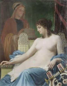 Le Tepidarium by Auguste Alexandre Hirsch