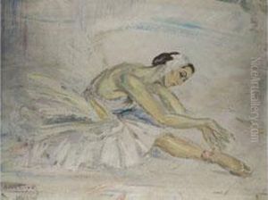 Sterbender Schwan by Auguste Alexandre Hirsch