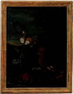 Still-life With A Kingfisher And A Hoopoe
