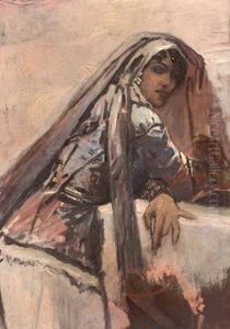 Orientalischesmadchen by Max Hirschenauer