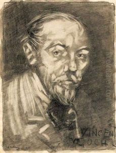 Portrait Presume De Vincent Van Gogh by Anton Hirschig