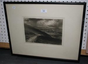 Downland Landscape by Norman Hirst