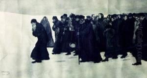 Galut by Samuel Hirszenberg