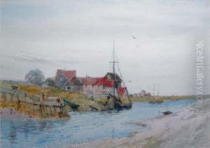 The River Blythe by George Dunkerton Hiscox