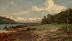Watching The Boats. by Andrew Healey Hislop