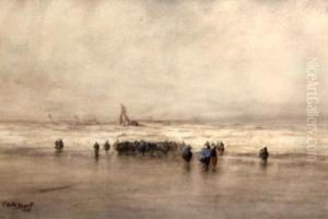 Awaiting The Return Of The Fishing Fleet by George Hitchcock