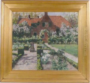 Country Manor And Gardens by George Hitchcock