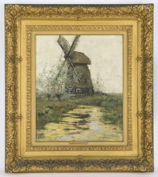 A Windmill In A Landscape - view 1