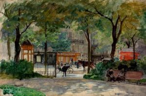 Jardin Du Luxembourg by Dora Hitz