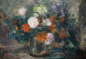 Blumenstilleben by Dora Hitz