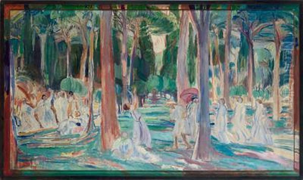 Im Park Der Villa Borghese - view 1